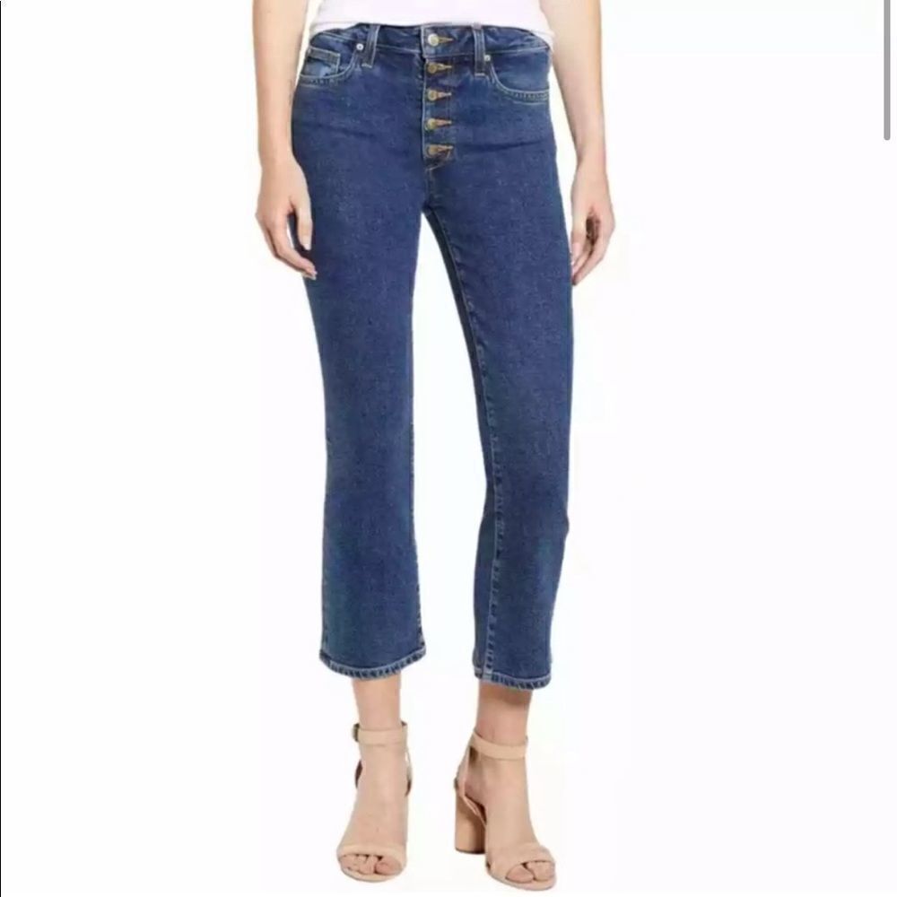 Joe’s The Callie High Rise Cropped Boot Jeans